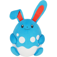 authentic Pokemon plush squishy Azumarill plush cushion 43cm, San-ei Potehagu
